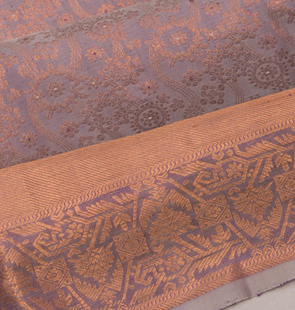 Taranga Kanchi Silk Grey Saree