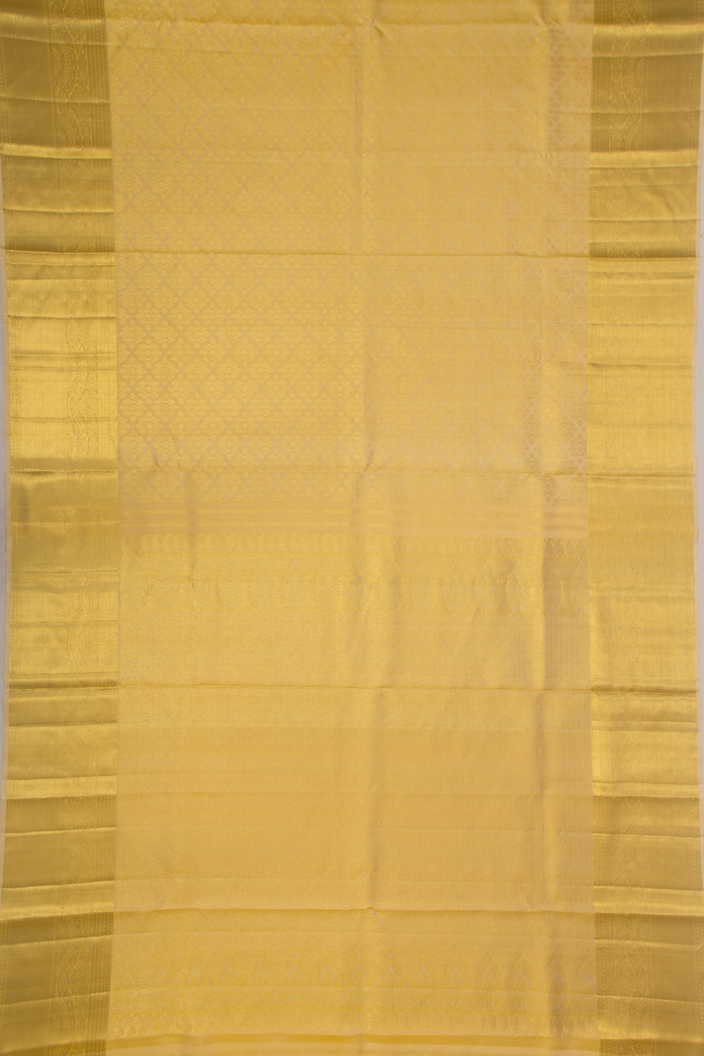 Taranga Kanchi Silk Tissue Cream Saree