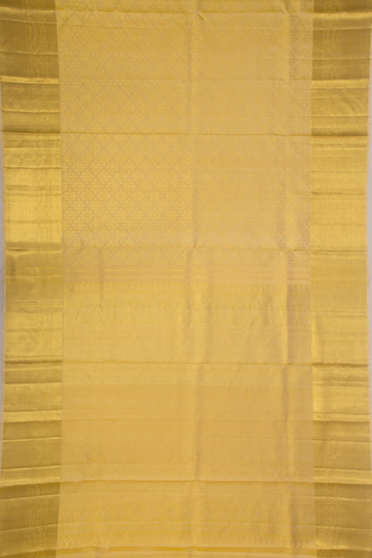 Taranga Kanchi Silk Tissue Cream Saree