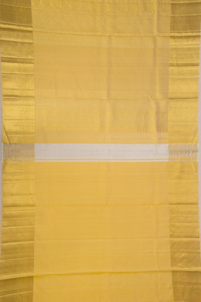 Taranga Kanchi Silk Tissue Cream Saree