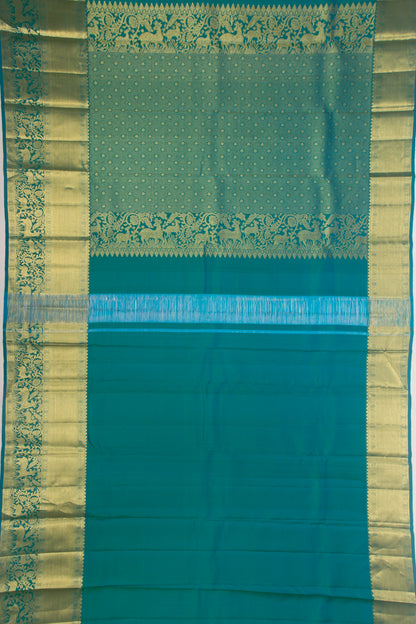 Kanchipuram Silk Brocade Pink Saree