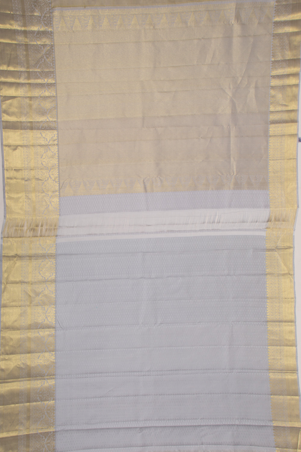 Kanchipuram Silk Brocade Green Saree