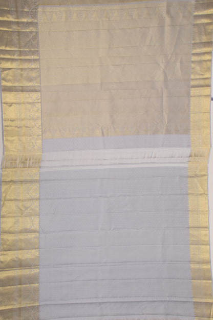 Kanchipuram Silk Brocade Green Saree