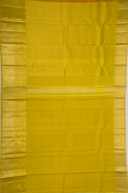 Kanchipuram Silk Brocade Red Saree