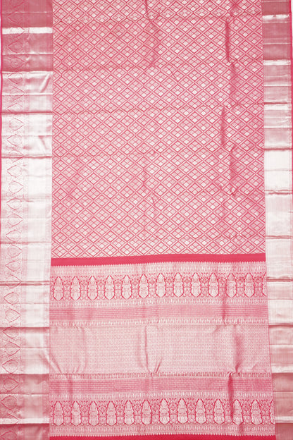 Taranga Kanchi Silk Brocade Pink Saree