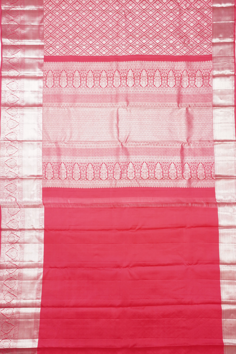 Taranga Kanchi Silk Brocade Pink Saree