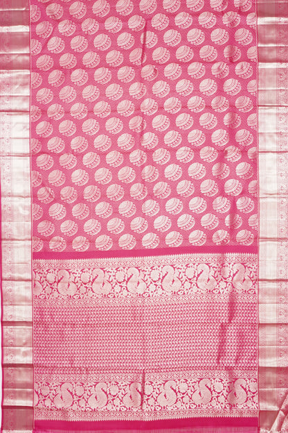 Taranga Kanchi Silk Brocade Pink Saree