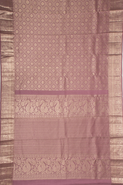 Taranga Kanchi Silk Brocade Lilac Saree
