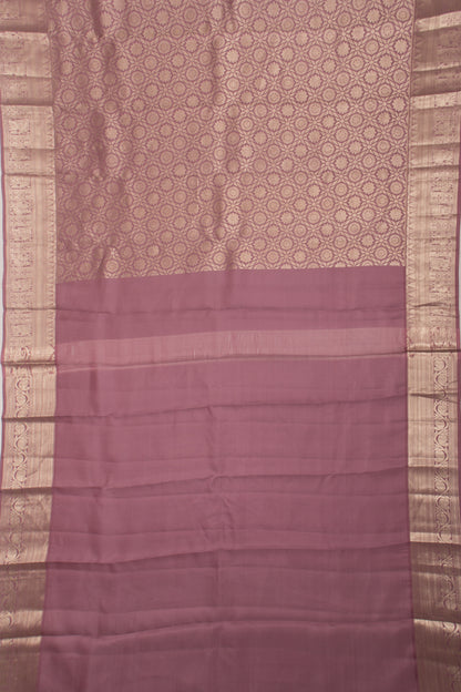 Taranga Kanchi Silk Brocade Lilac Saree
