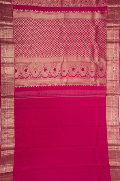 Taranga Kanchi Silk Brocade Pink Saree