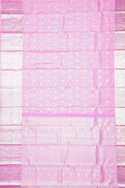 Taranga Kanchi Silk Brocade Pink Saree