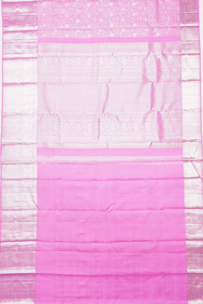 Taranga Kanchi Silk Brocade Pink Saree