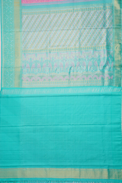 Taranga Kanchi Silk Brocade Pink Saree