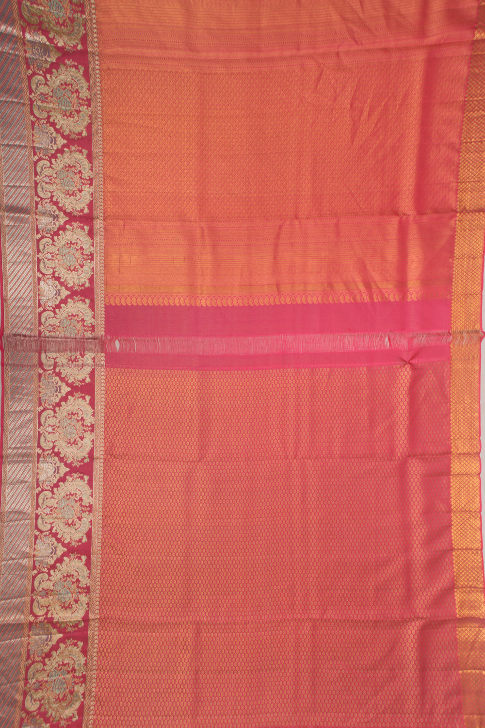 Taranga Kanchi Silk Brocade Blue Saree