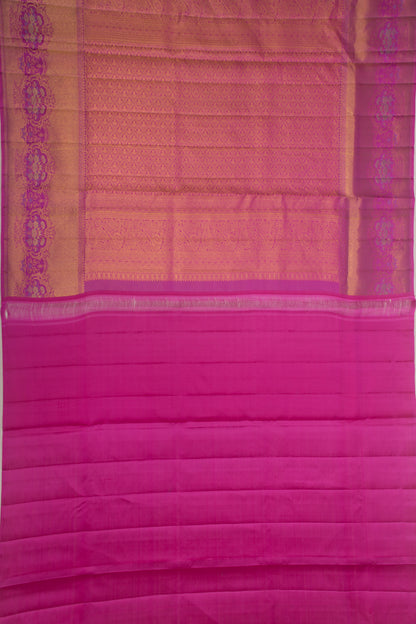 Taranga Kanchi Silk Brocade Blue Saree