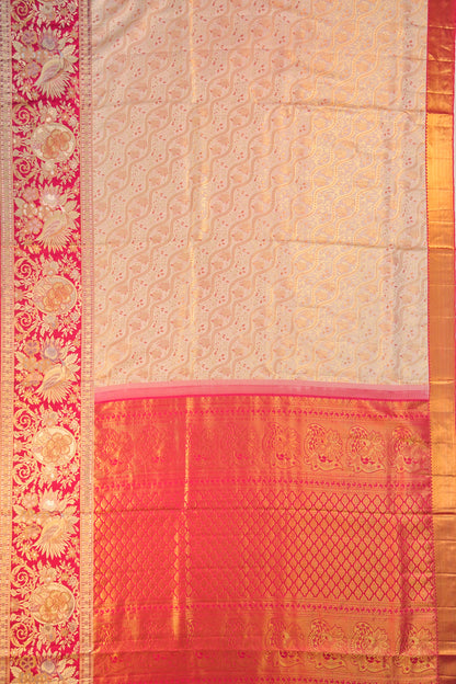 Taranga Kanchi Silk Brocade Brocade Saree
