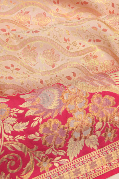 Taranga Kanchi Silk Brocade Brocade Saree