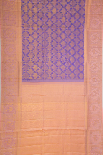 Taranga Kanchi Silk Brocade Blue Saree