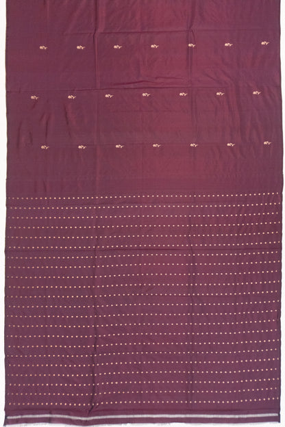 Banarasi Katan Silk Butta Purple Saree