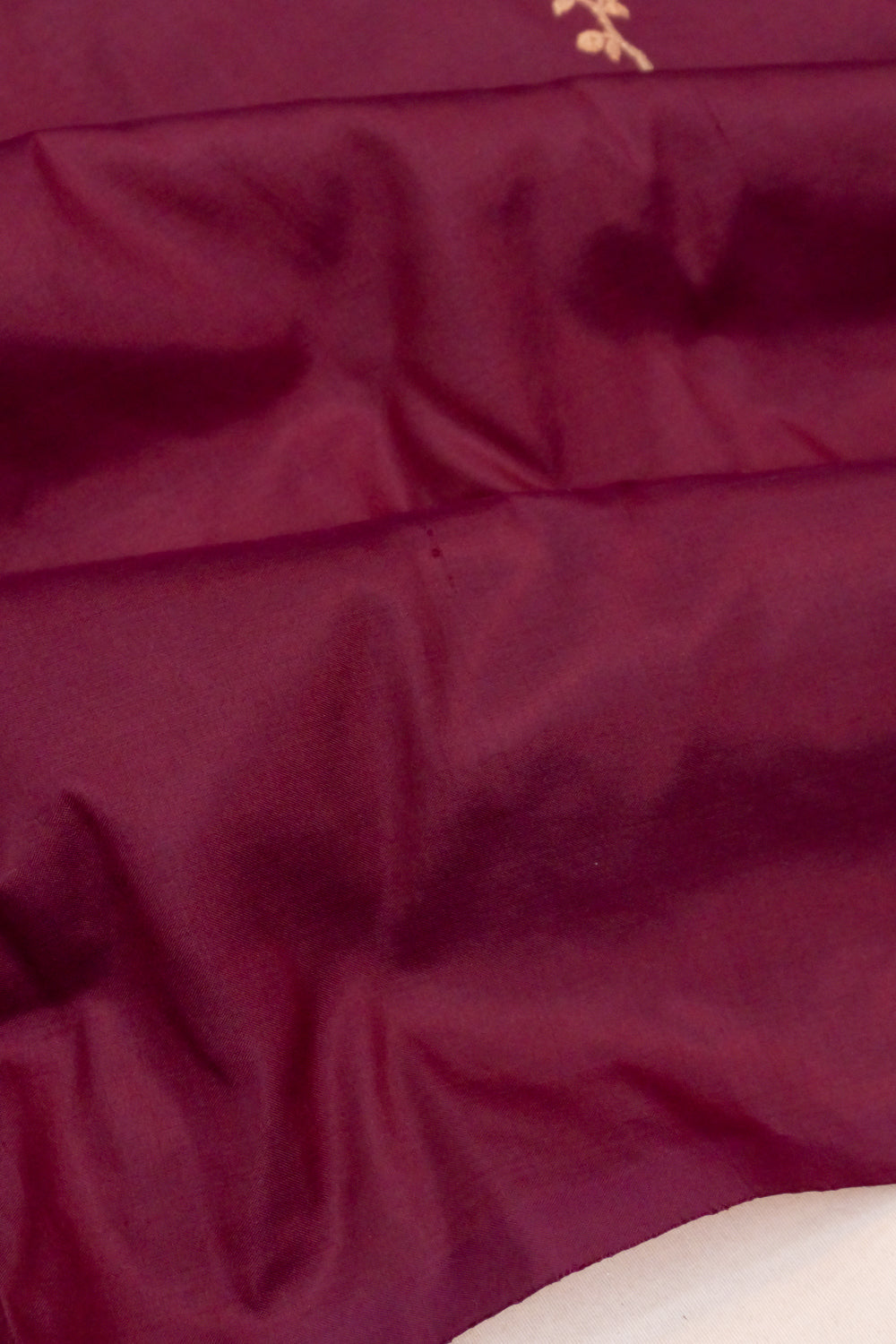 Banarasi Katan Silk Butta Maroon Saree
