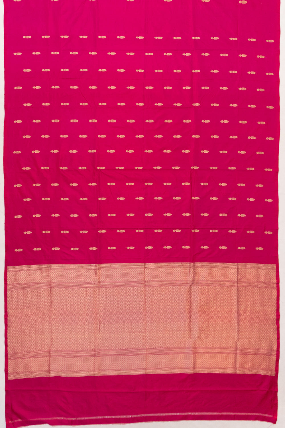 Banarasi Katan Silk Butta Pink Saree