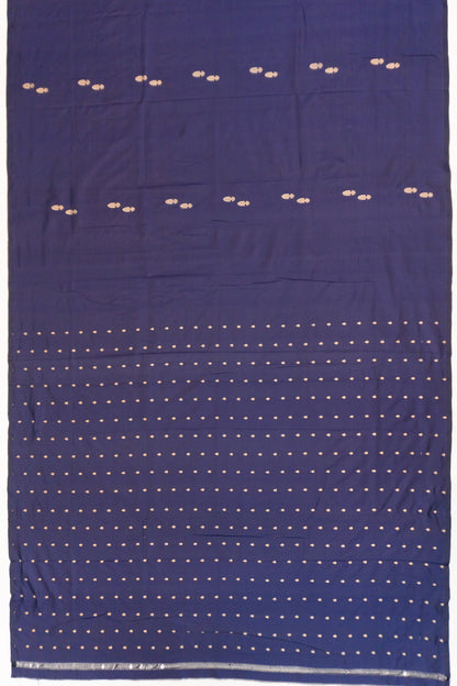 Banarasi Katan Silk Butta Dark Blue Saree