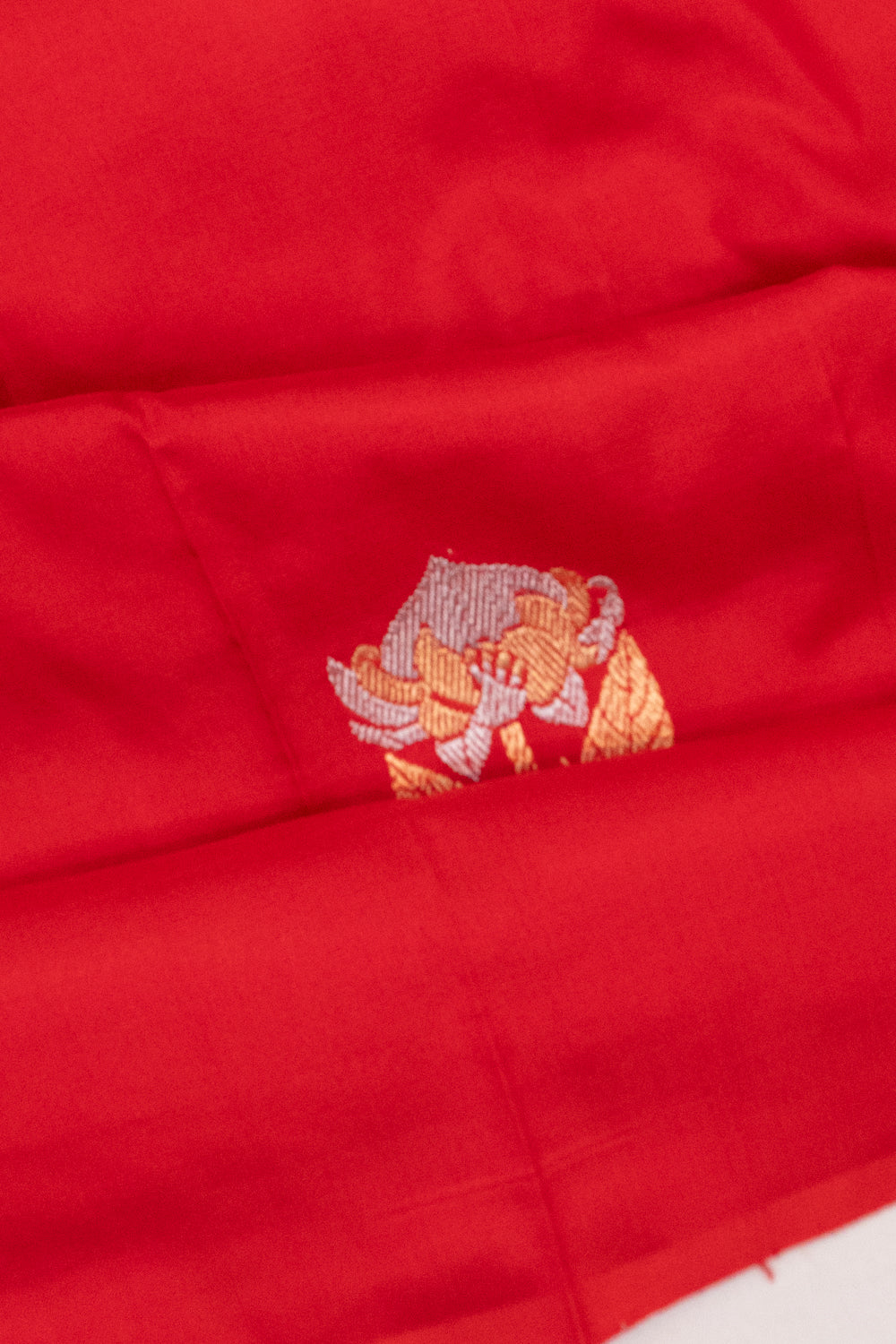 Banarasi Katan Silk Butta Red Saree