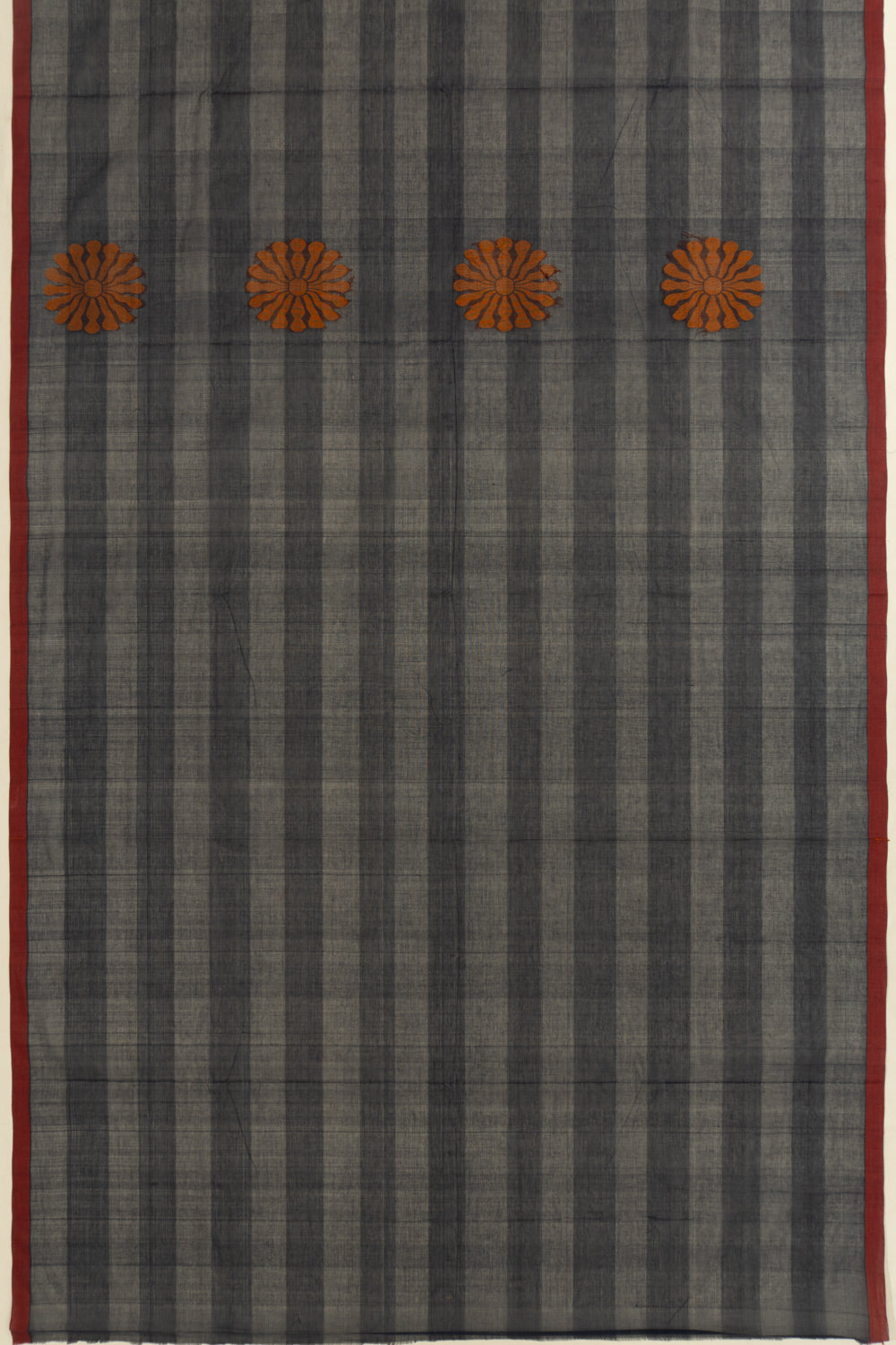 Chettinad Cotton Butta Dark Blue Saree