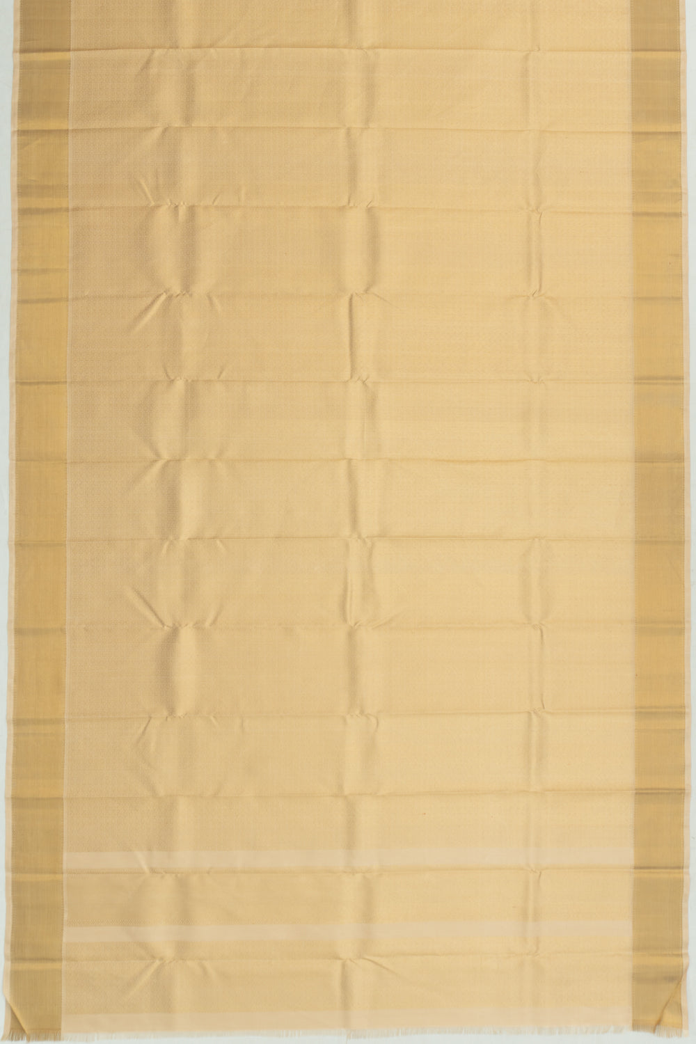 Kanchipuram Silk Brocade Gold Dhoti And Kanduva