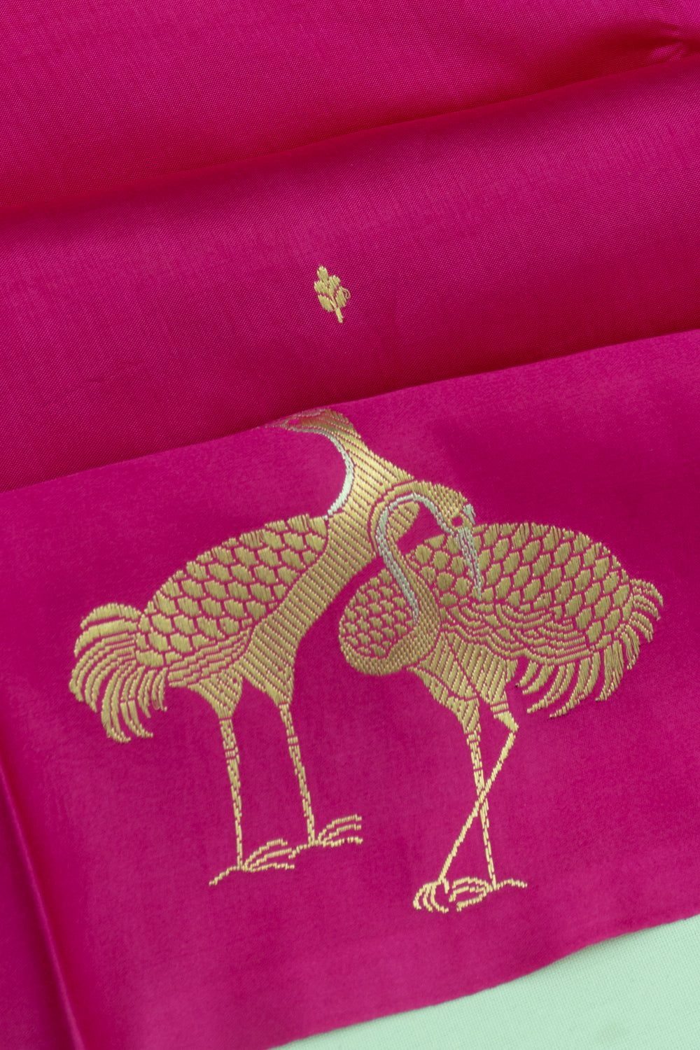 Banarasi Katan Silk Butta Pink Saree