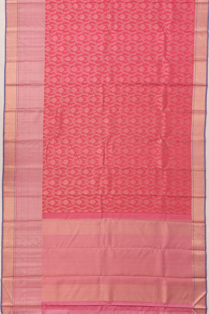 Taranga Kanchi Silk Brocade Pink Saree
