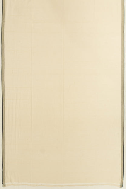 Phulia Cotton Butta Cream Saree