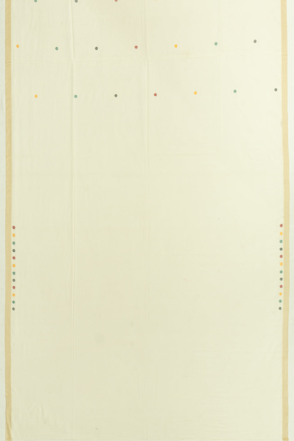 Phulia Cotton Butta Off-White Saree