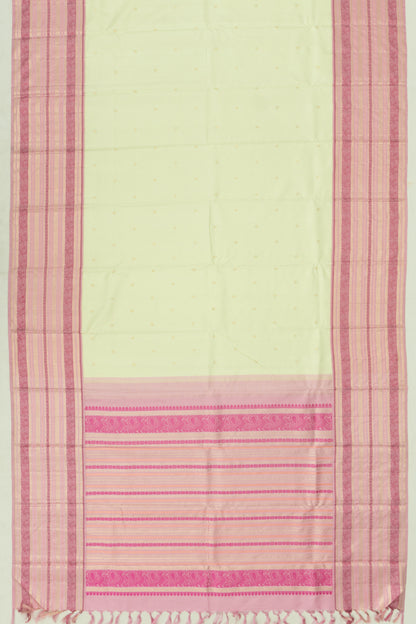 Kanchipuram Silk Butta Pista Green Saree
