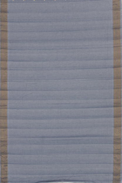 Paithani Cotton Butta Blue Saree