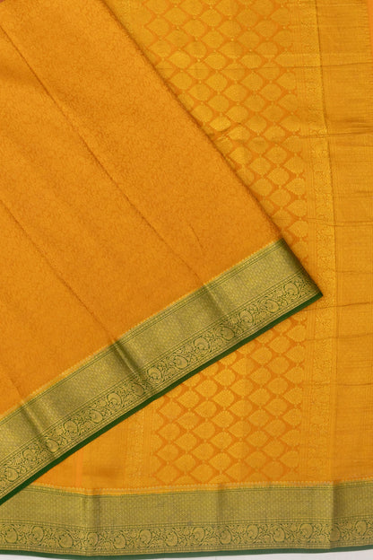 Pure Binny Silk Half And Half Butta And Brocade Maroon And M