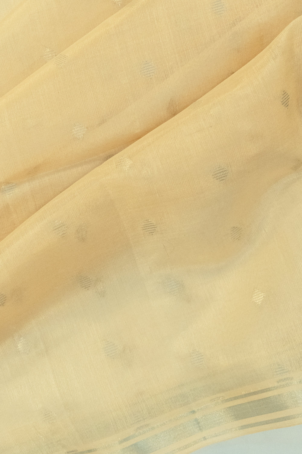 Kora Organza Butta Peach Saree