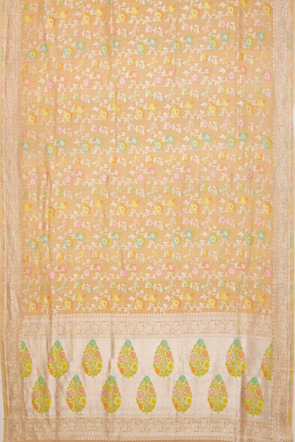 banarasi-tussar-georgette-jaal-peach-saree-1214950663