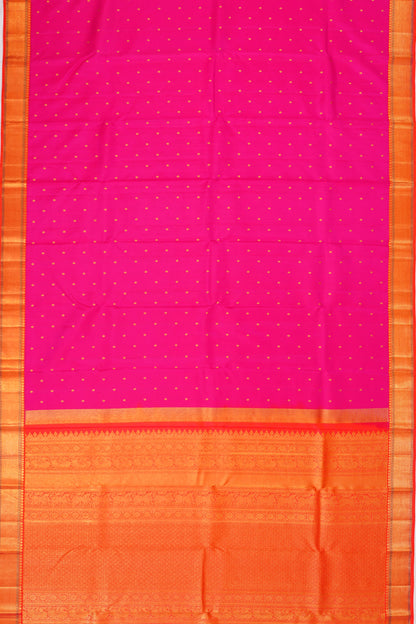 Taranga Kanchi Silk Butta Rani Pink Saree