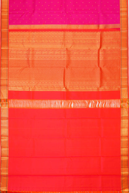 Taranga Kanchi Silk Butta Rani Pink Saree