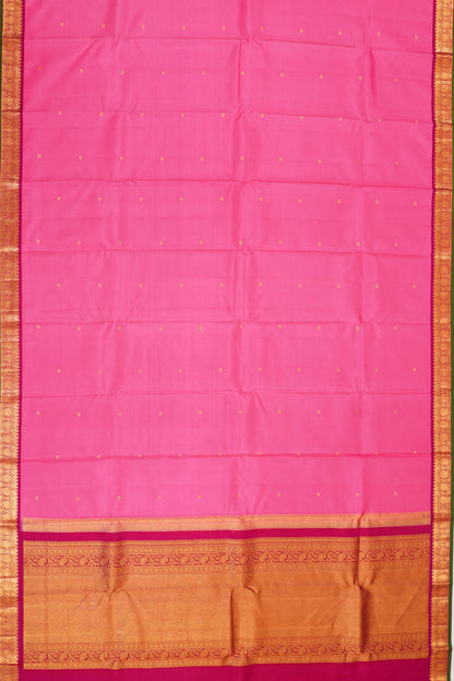 Taranga Kanchi Silk Butta Baby Pink Saree