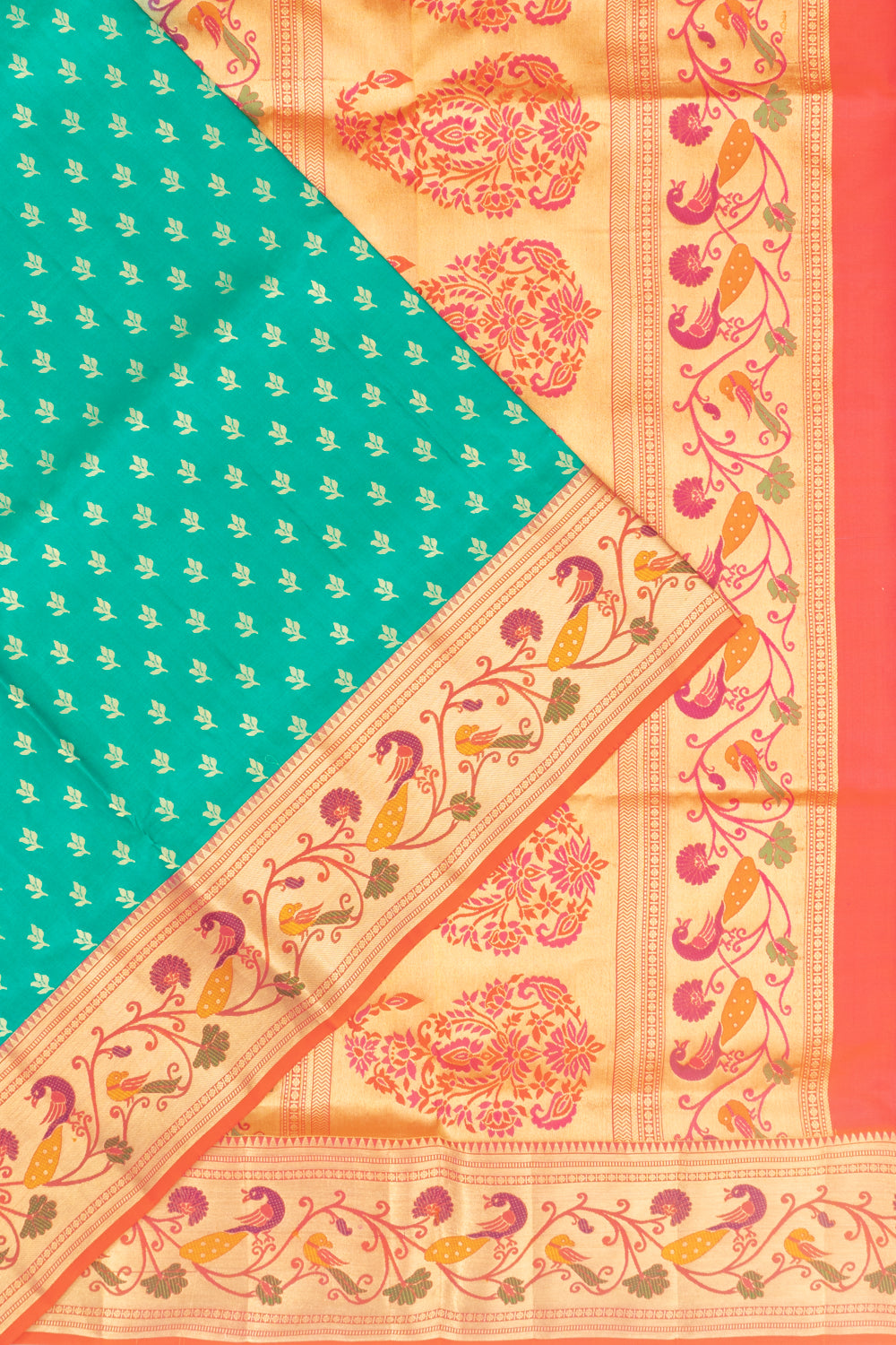 Coimbatore Soft Silk Butta Blue Saree