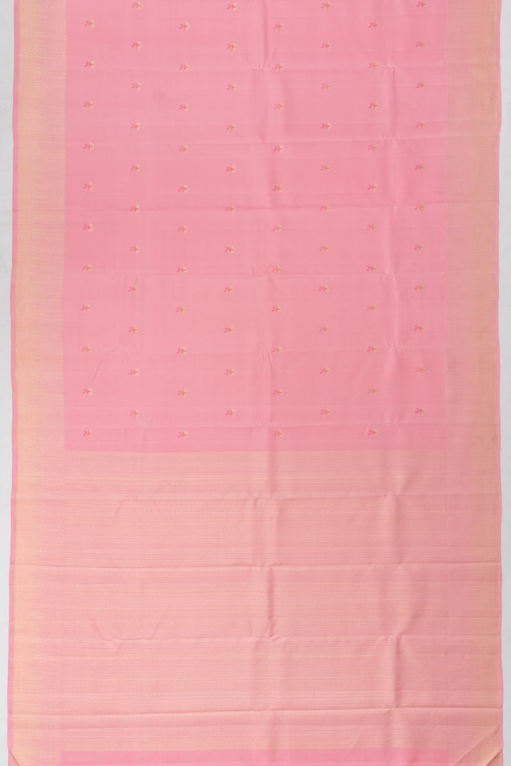 Kanchipuram Silk Butta Baby Pink Saree