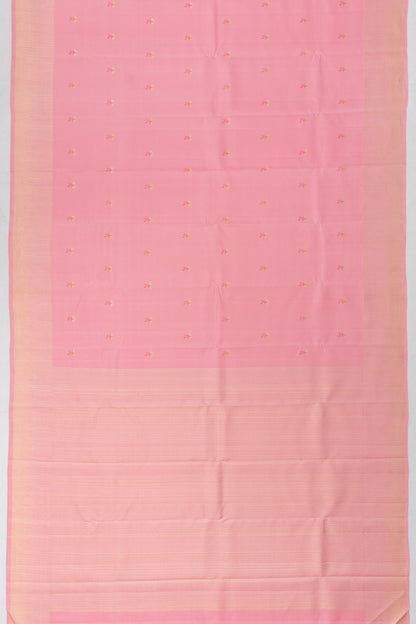 Kanchipuram Silk Butta Baby Pink Saree