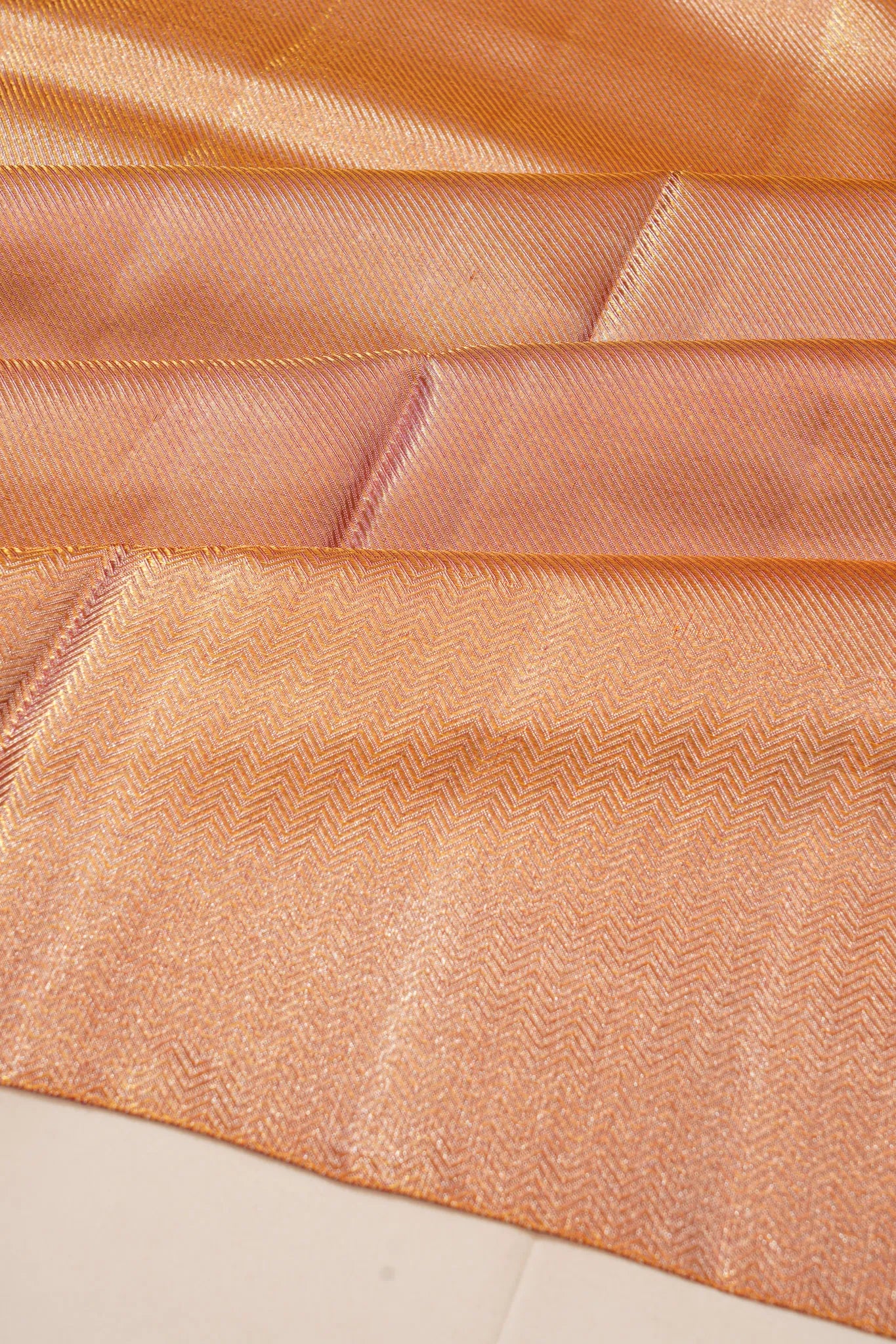 Kanchipuram Silk Tissue Gold Saree
