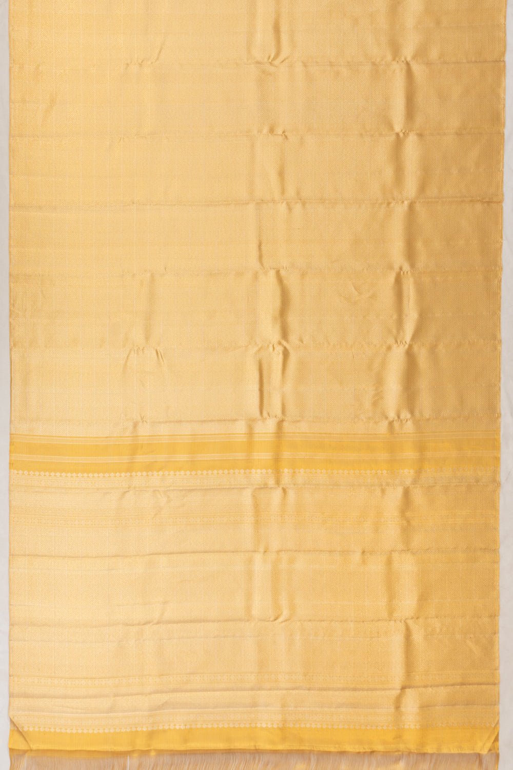 Kanchipuram Silk Tissue Brocade Gold Saree