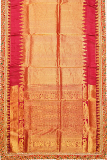 kanchipuram-silk-tissue-red-saree-with-scallop-embroider-border-1215131831
