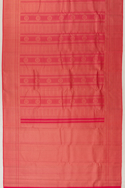 Taranga Kanchi Silk Brocade Pink Saree