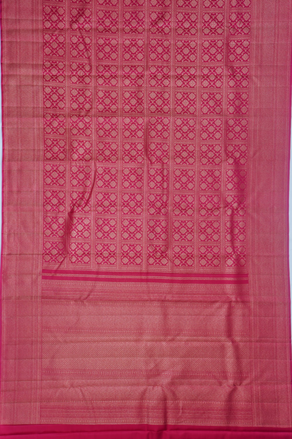 Taranga Kanchi Silk Brocade Pink Saree