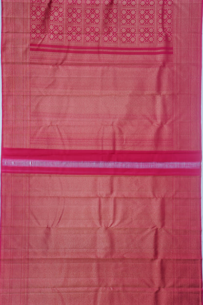 Taranga Kanchi Silk Brocade Pink Saree